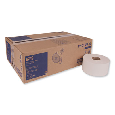 Picture of Toilet Tissue, 1200', 7.36"Dia,  1-Ply, Mini Jumbo