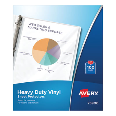 Avery® Heavy Duty Vinyl Sheet Protector