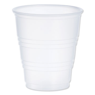 High-Impact Polystyrene Cold Cups, 5 oz, Translucent, 100/Pack DCCY5PK