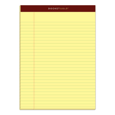 TOPS(TM) Docket(TM) Gold Ruled Perforated Pads