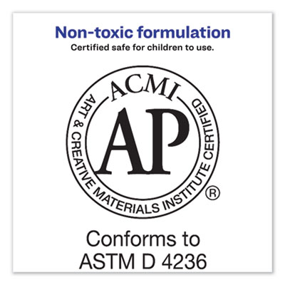 Permanent Glue Stic Value Pack, 0.26 oz, Applies White, Dries Clear, 18/Pack