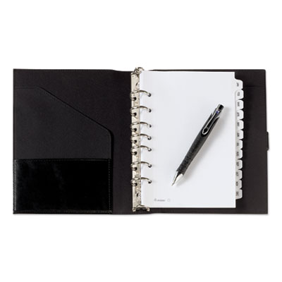 Preprinted Tab Dividers, 12-Tab, Jan. to Dec., 8.5 x 5.5, White, 1 Set