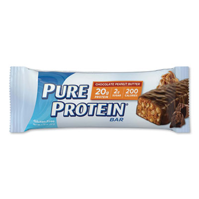 Pure Protein Bar, Chocolate Peanut Butter, 1.76 Oz Bar, 6/box