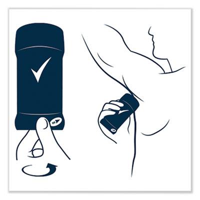 Men Dry Protection Anti-Perspirant, Cool Rush, 0.5 oz Deodorant Stick