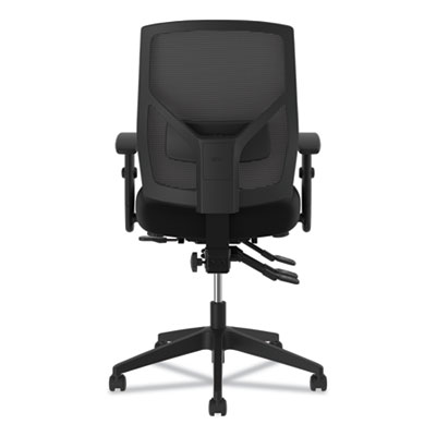 HON Vl582 High-Back Task Chair, Supports Up To 250 Lb, 19" To 22" Seat Height, Black (BSXVL582ES10T) BSXVL582ES10T