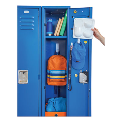 Sticky-Back Fasteners with Dispenser Box, Removable Adhesive, 0.75