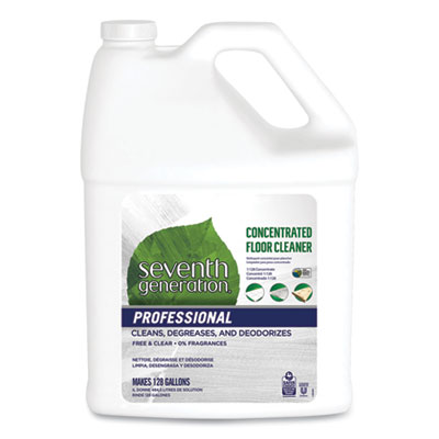 Concentrated Floor Cleaner, Free and Clear, 1 gal Bottle SEV44814EA