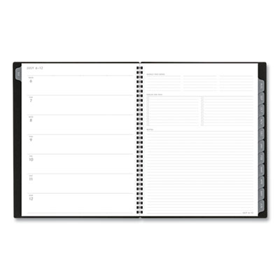 AT-A-GLANCE Elevation Academic Weekly/Monthly Planner, 11 x 8.5, Black Cover, 12-Month (July to June): 2024 to 2025 (AAG75959P05) AAG75959P05