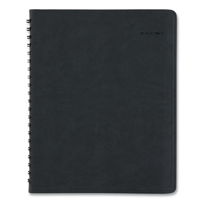 The Action Planner Weekly Appointment Book, 11 x 8, Black Cover, 12-Month (Jan to Dec): 2025