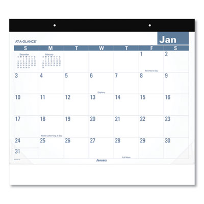 AT-A-GLANCE® Easy-to-Read Monthly Desk Pad