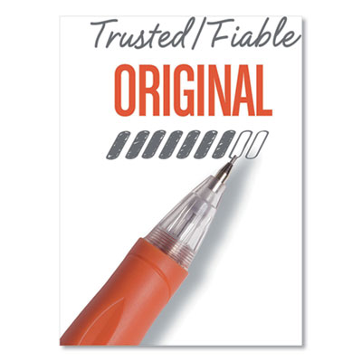 Velocity Original Mechanical Pencil, 0.7 Mm, Hb (#2), Black Lead, Assorted Barrel Colors, 5/pack