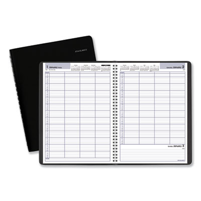 AT-A-GLANCE® DayMinder® Four-Person Group Daily Appointment Book