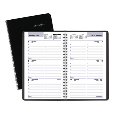 AT-A-GLANCE® DayMinder® Block Format Weekly Appointment Book