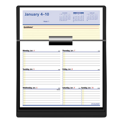 AT-A-GLANCE® Flip-A-Week® Desk Calendar Refill with QuickNotes®