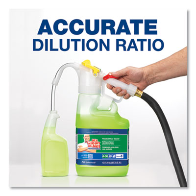 Dilute 2 Go, Mr Clean Finished Floor Cleaner, Lemon Scent, 4.5 L Jug, 1/Carton