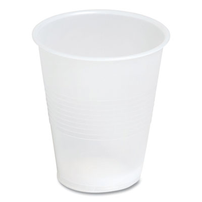 Perk Plastic Cold Cups, 7 oz, Clear, 100/Pack (24393963) PRK24393963