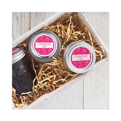 Permanent Laser Print-to-the-Edge ID Labels w/SureFeed, 2 1/2