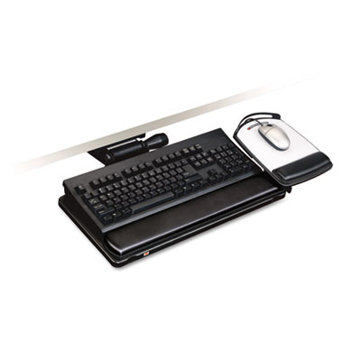 3M(TM) Easy Adjust Keyboard Tray with Highly Adjustable Platform