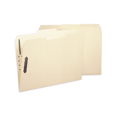 Poly Top Tab Fastener Folders, 0.75