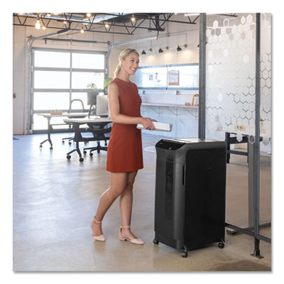 AutoMax 600M Auto Feed Micro-Cut Shredder, 600 Auto/14 Manual Sheet Capacity