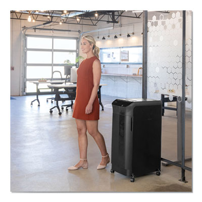 AutoMax 550C Auto Feed Cross-Cut Shredder, 550 Auto/14 Manual Sheet Capacity