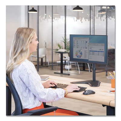 Professional Series Single Freestanding Monitor Arm, For 32