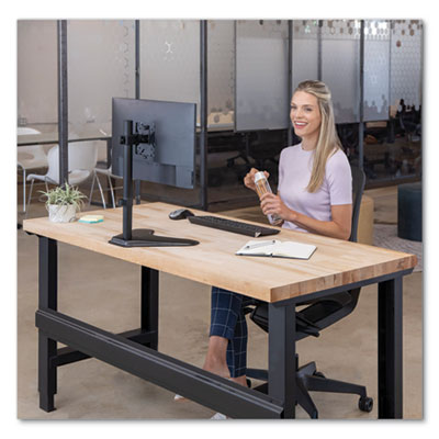 Professional Series Single Freestanding Monitor Arm, For 32