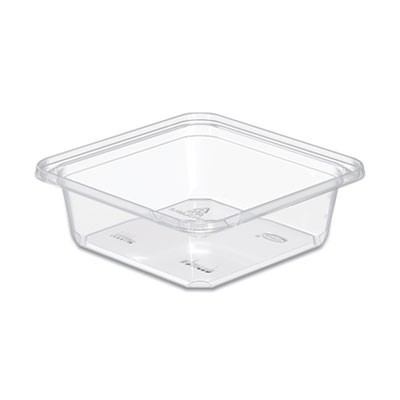 Dart TamperGuard Snack Boxes, 24 oz, 6.3 x 6.3 x 2.1, Clear, Plastic, 300/Carton (DCCSB24TG1) DCCSB24TG1