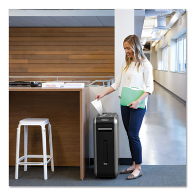 Powershred 125i 100% Jam Proof Strip-Cut Shredder, 18 Manual Sheet Capacity