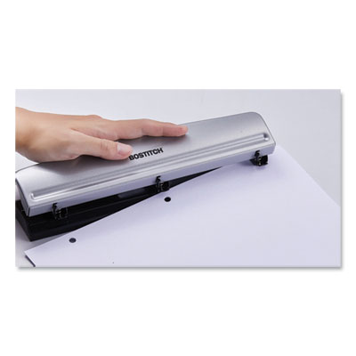 12-Sheet Three-Hole Punch, 9/32