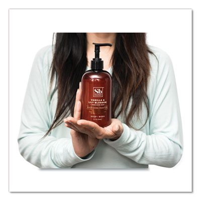 Hand Soap, Vanilla and Lily Blossom Scent, 12 oz, 3/Box