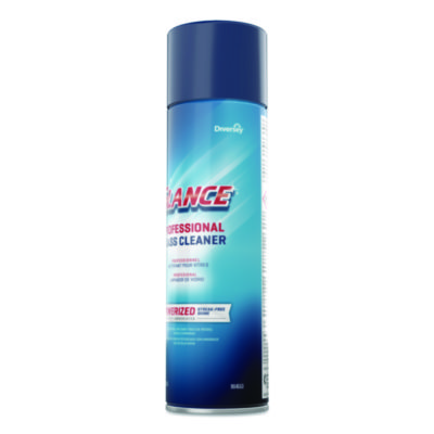 Glance Powerized Glass And Surface Cleaner, Ammonia Scent, 19 Oz Aerosol Spray, 12/carton