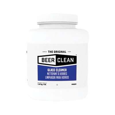 GLASS CLEANER 990201 BEER CLEAN POWDER NON-CORROSIVE 2/4#/CS