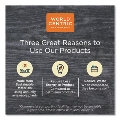 No Tree Paper Bowls, 8 oz, 3.4