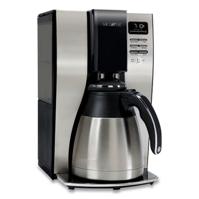 10-Cup Thermal Programmable Coffeemaker, Stainless Steel/Black MFE2131962