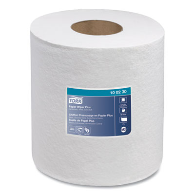Centerfeed Paper Wiper, 1-Ply, 7.7 x 11.8, White, 305/Roll, 6/Carton TRK100230