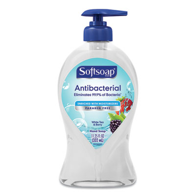 Antibacterial Hand Soap, White Tea and Berry Fusion, 11.25 oz Pump Bottle CPC44573EA