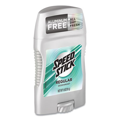 Speed Stick Deodorant, Regular Scent, 1.8 Oz, White, 12/carton (CPC94020) CPC94020