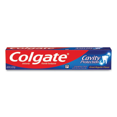 Colgate Cavity Protection Toothpaste, Regular Flavor, 2.5 Oz Tube, 24/carton (CPC151105) CPC151105