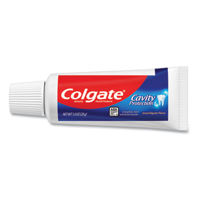 Colgate Cavity Protection Toothpaste, Regular Flavor, 1 Oz Tube, 24/carton (CPC51111) CPC51111