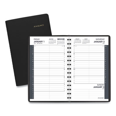 AT-A-GLANCE® Daily Appointment Book with 15-Minute Appointments
