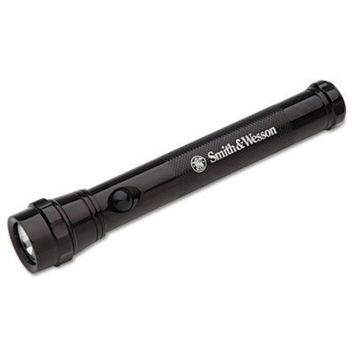 6230015132663, Smith and Wesson Aluminum Flashlight, 2 AA Batteries (Included), Black NSN5132663