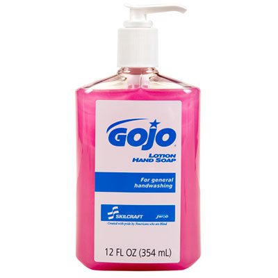 8520015220839 GOJO SKILCRAFT Lotion Soap, Unscented, 12 oz Bottle, 12/Box NSN5220839