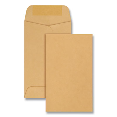 100 Pack Kraft Small Coin Envelopes Self-Adhesive Seed Envelopes Mini Parts