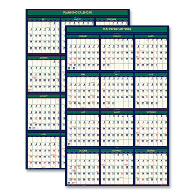House of Doolittle™ Four Seasons Business and Academic Year 100% Recycled Wall Calendar