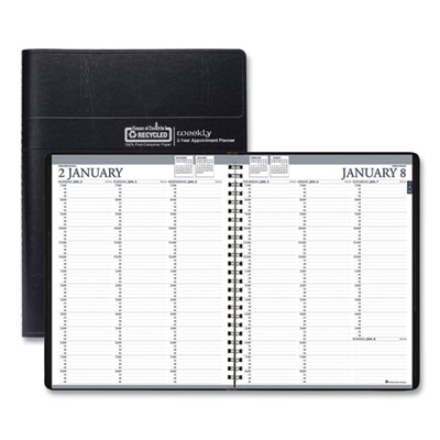 House of Doolittle™ 100% Recycled Professional Weekly Planner Ruled for 15-Minute Appointments