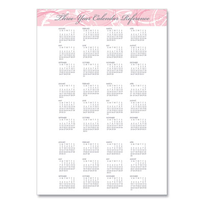 Breast Cancer Awareness Recycled Ruled Monthly Planner/Journal, 10 x 7, Pink Cover, 12-Month (Jan to Dec): 2025