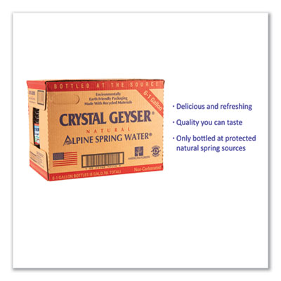 Crystal Geyser® Alpine Spring Water®
