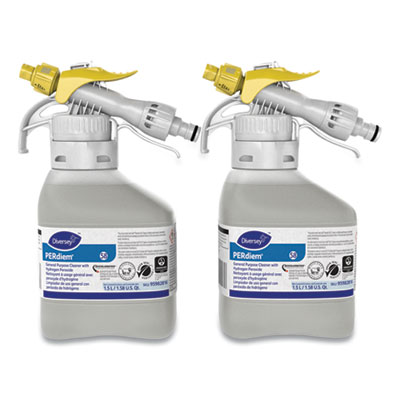 Perdiem Concentrated Gen Purpose Cleaner W/hydrogen Peroxide, 1.5 L Bottle, 2/carton
