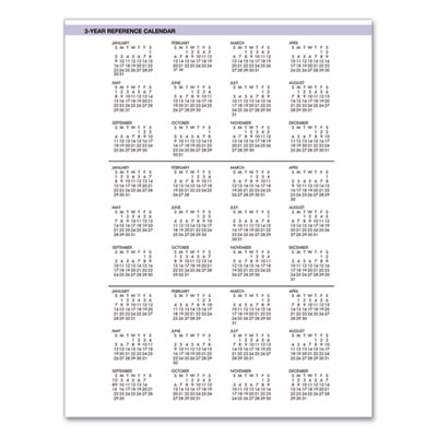 Recycled Wild Flower Weekly/Monthly Planner, Wild Flowers Artwork, 9 x 7, Gray/White/Purple Cover, 12-Month (Jan-Dec): 2025